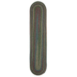 Colonial Mills Worley Multicolor Rustic Braided Handcrafted Runner Rug