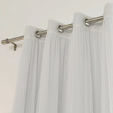 Aurora Home Mix and Match Blackout Sheer 4-piece Curtain Panel Set