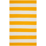 SAFAVIEH Handmade Montauk Geltrude Stripe Cotton Flatweave Rug