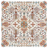 SAFAVIEH Handmade Heritage Snjolaug Floral Wool Rug