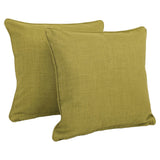 Blazing Needles Delaney Indoor/Outdoor Throw Pillow Set (Set of 4)