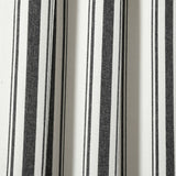 Lush Decor Farmhouse Stripe Yarn Dyed Cotton Window Curtain Panel Pair