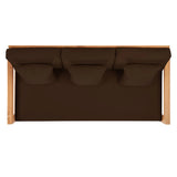 SAFAVIEH Couture Montford Teak 3-Seat Bench Casing Cover - 72Wx29Dx1H