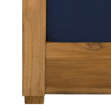 SAFAVIEH Couture Montford Teak 3-Seat Bench Casing Cover - 72Wx29Dx1H