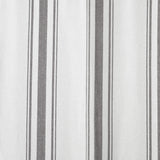 Lush Decor Farmhouse Stripe Yarn Dyed Cotton Window Curtain Panel Pair