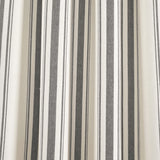 Lush Decor Farmhouse Stripe Yarn Dyed Cotton Window Curtain Panel Pair