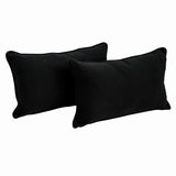20-inch by 12-inch Lumbar Throw Pillows (Set of 2)