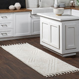 Nuloom Briella High-Low Geometric Shag Area Rug