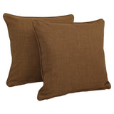 Blazing Needles Delaney Indoor/Outdoor Throw Pillow Set (Set of 4)