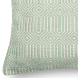 22-inch Indoor/Outdoor Geometric Throw Pillow OR Cover