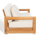 SAFAVIEH Couture Montford Teak 3-Seat Bench Casing Cover - 72Wx29Dx1H