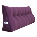 WOWMAX Large Reading Wedge Headboard Pillow for Bed Rest Back Support