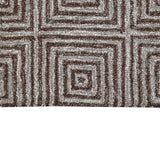 George Towne Living Sara Luxury Handmade Abstract Wool Sara Area Rug