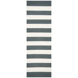SAFAVIEH Handmade Montauk Geltrude Stripe Cotton Flatweave Rug