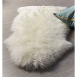 Silver Orchid Nansen Genuine Soft Australian Sheepskin Rug