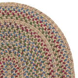 Colonial Mills Worley Multicolor Rustic Braided Handcrafted Runner Rug