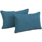 Blazing Needles Delaney Indoor/Outdoor Throw Pillow Set (Set of 4)