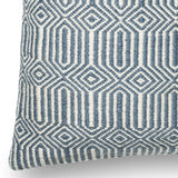 22-inch Indoor/Outdoor Geometric Throw Pillow OR Cover