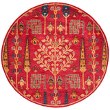 SAFAVIEH Handmade Heritage Picture Block Floral Traditional Oriental Wool Rug