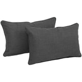 Blazing Needles Delaney Indoor/Outdoor Throw Pillow Set (Set of 4)