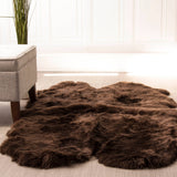 Silver Orchid Nansen Genuine Soft Australian Sheepskin Rug