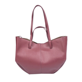 Maroon Handled Tote Bag with Dual Carry Straps
